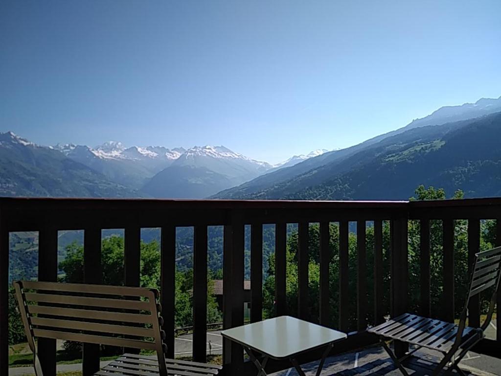 Montchavin La Plagne, Pistes 50M, Balcon Vue Mont Blanc Apartamento Exterior foto